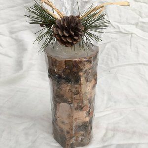 Birch Bark Candle